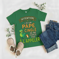 Kids T‑Shirt – «Attention: Je suis en ligne. Cinglé? Appelez!»