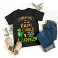 Kids T‑Shirt – «Attention: Je suis en ligne. Cinglé? Appelez!»